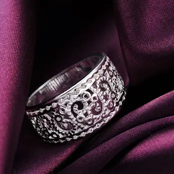 Кольцо с подвесками в стиле ретро из стерлингового серебра 925 пробы для женщин, подарок для свадебной вечеринки, оптовая цена, роскошь