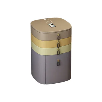 минималистичный легкий роскошный комод с выдвижным ящиком, дизайнерский креативный шкафчик, вращающийся многофункциональный туалетный столик, зарядка