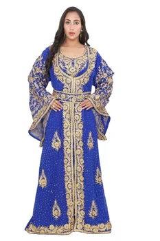 Новогодние Кафтаны в Марокканском стиле из Дубая, платье Farasha Abaya, Необычное Длинное Платье