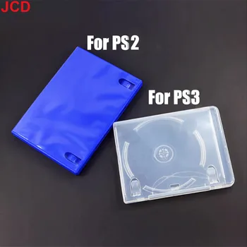 JCD, 1 шт., CD, DVD-диск, пластиковый чехол, вместительный ящик для хранения компакт-дисков Для PS3, Аксессуары для PS2 с защитной оболочкой