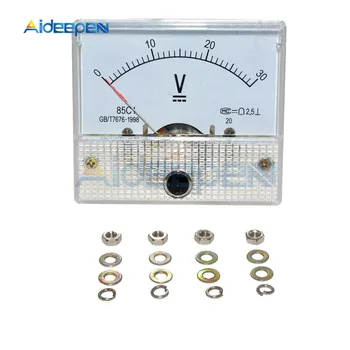 Вольтметр постоянного тока 0 В-30 В, аналоговый вольтметр 85C1
